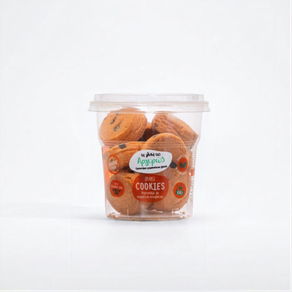 COOKIES ΠΟΡΤΟΚΑΛΙ ΜΕ ΚΟΜΜΑΤΙΑ ΣΟΚΟΛΑΤΑΣ
